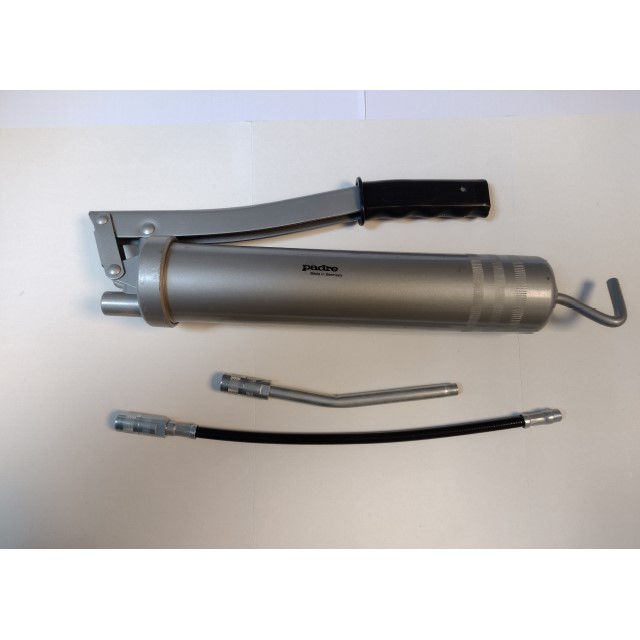 Rigid grease gun extension. Origin: Germany